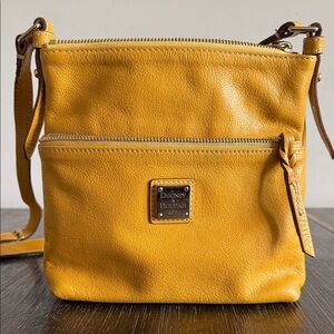Dooney & Bourke Mustard Crossbody Bag